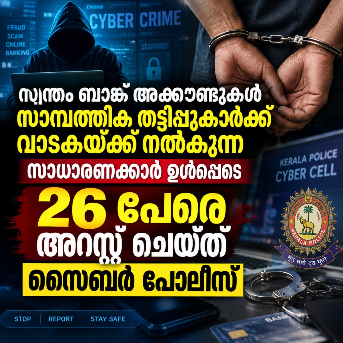 Cyber police in action